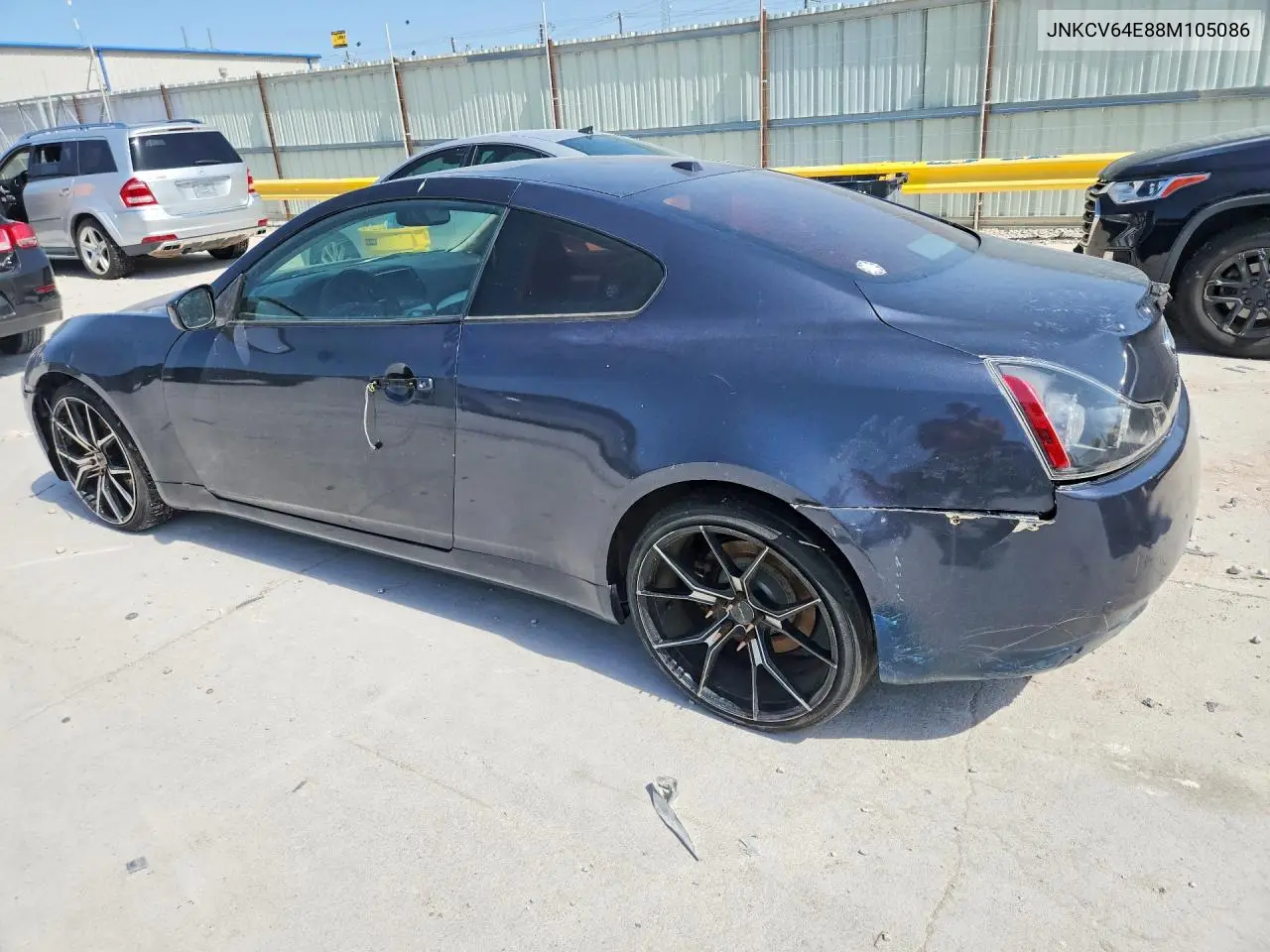 2008 Infiniti G37 Base VIN: JNKCV64E88M105086 Lot: 61703606