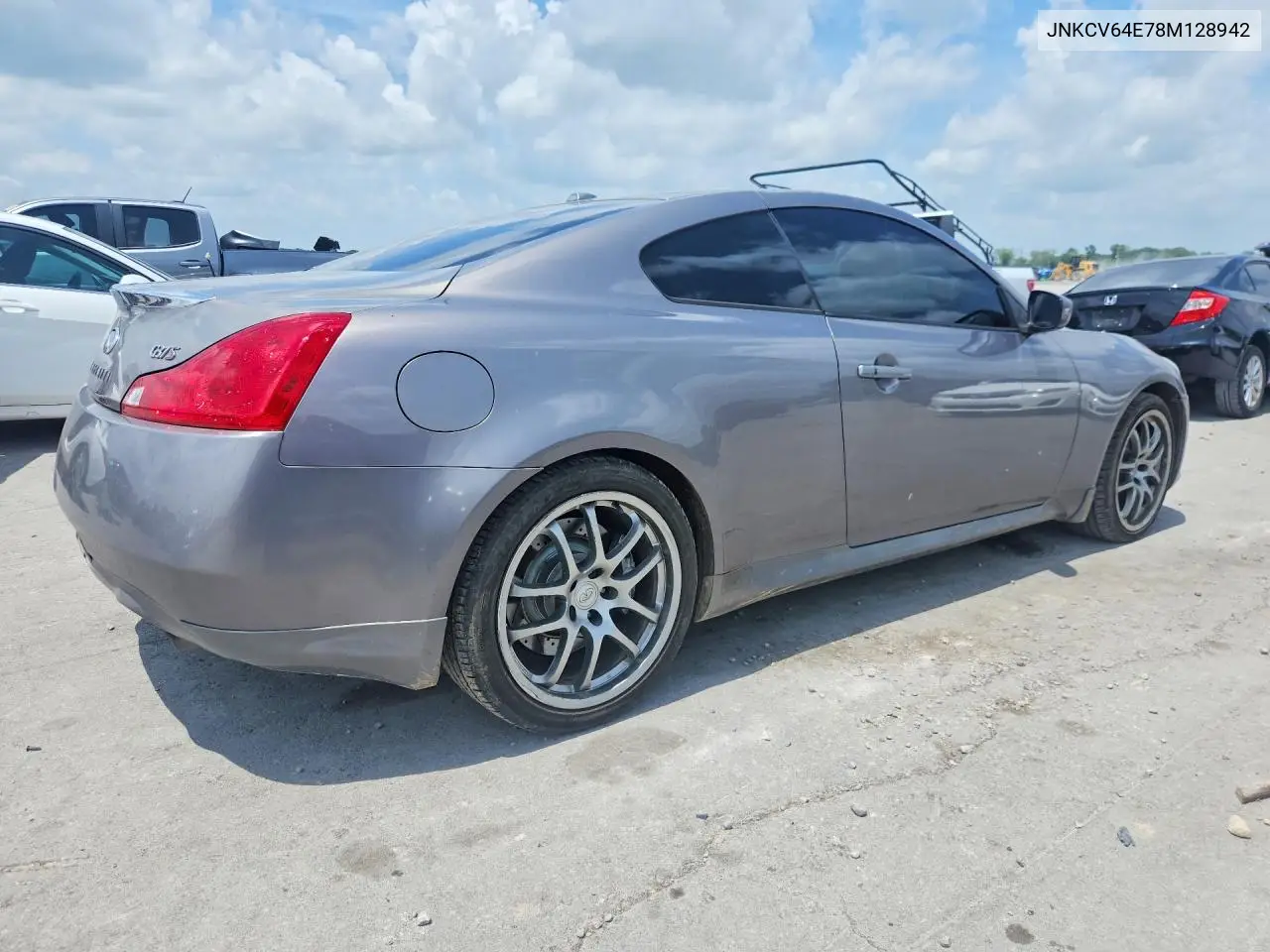 2008 Infiniti G37 Base VIN: JNKCV64E78M128942 Lot: 61924596