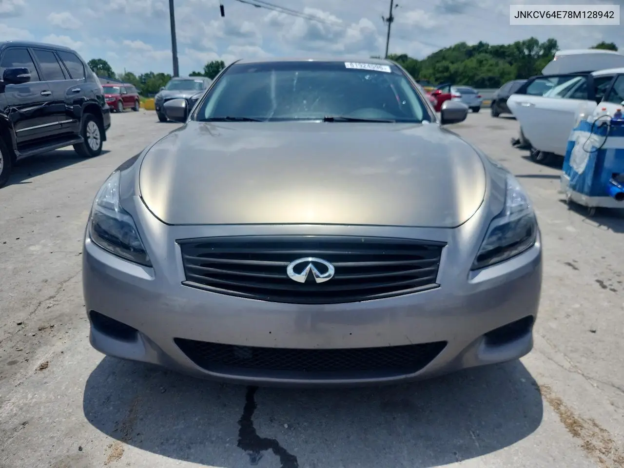 2008 Infiniti G37 Base VIN: JNKCV64E78M128942 Lot: 61924596