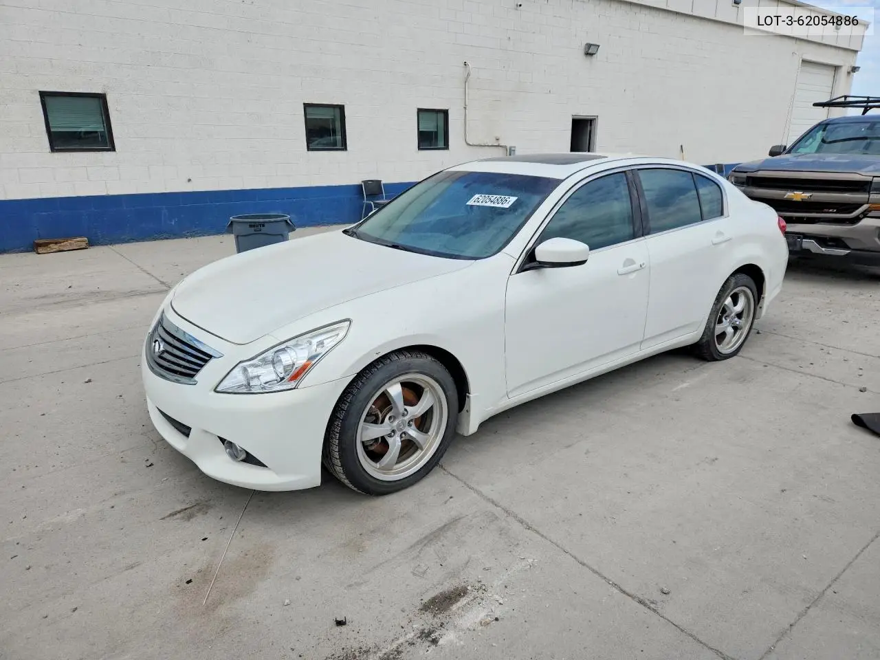 2008 Infi G37 VIN: LOT-3-62054886 Lot: 62054886
