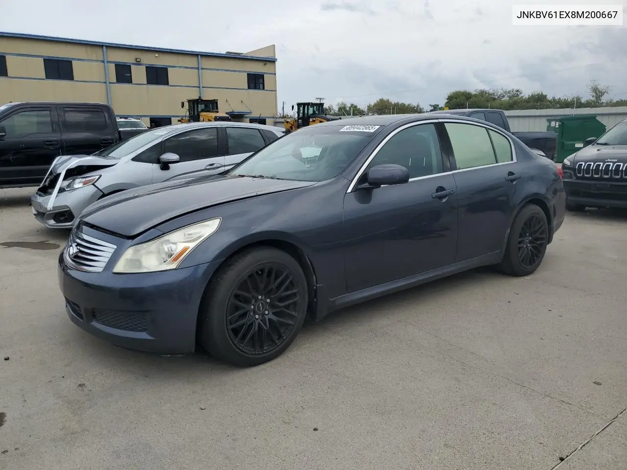 JNKBV61EX8M200667 2008 Infiniti G35