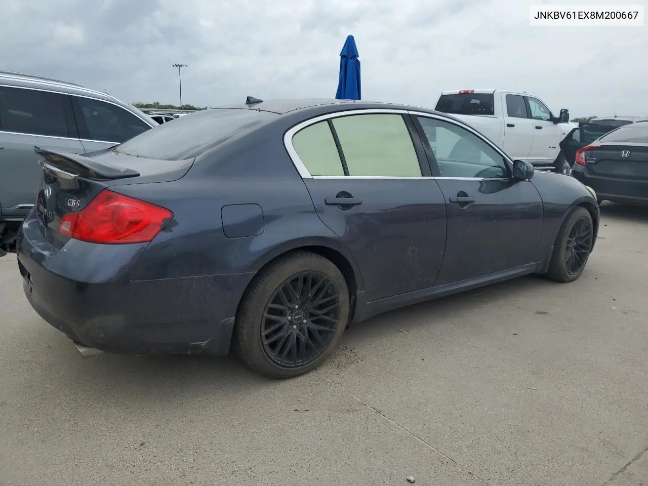 JNKBV61EX8M200667 2008 Infiniti G35