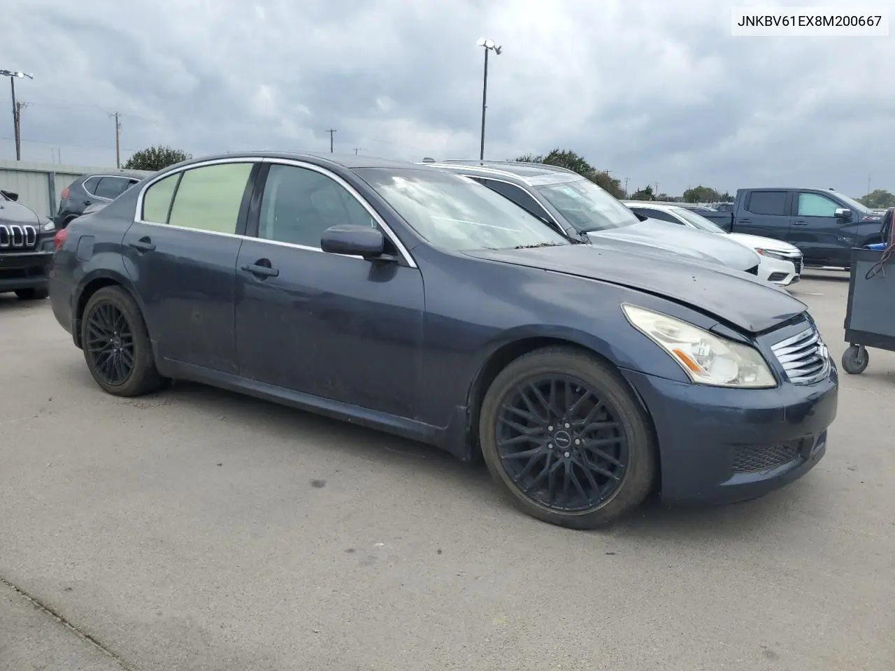 JNKBV61EX8M200667 2008 Infiniti G35