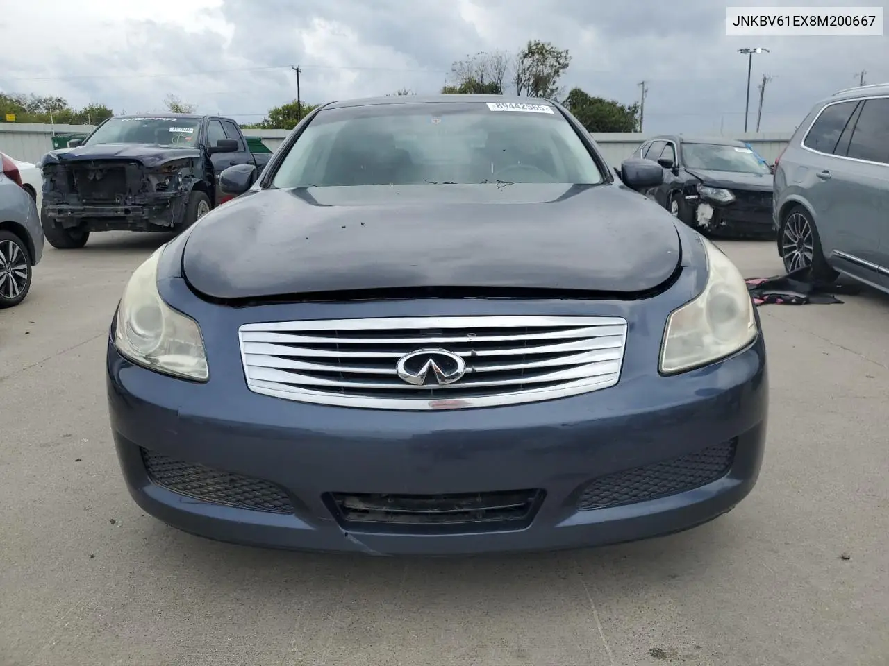 JNKBV61EX8M200667 2008 Infiniti G35