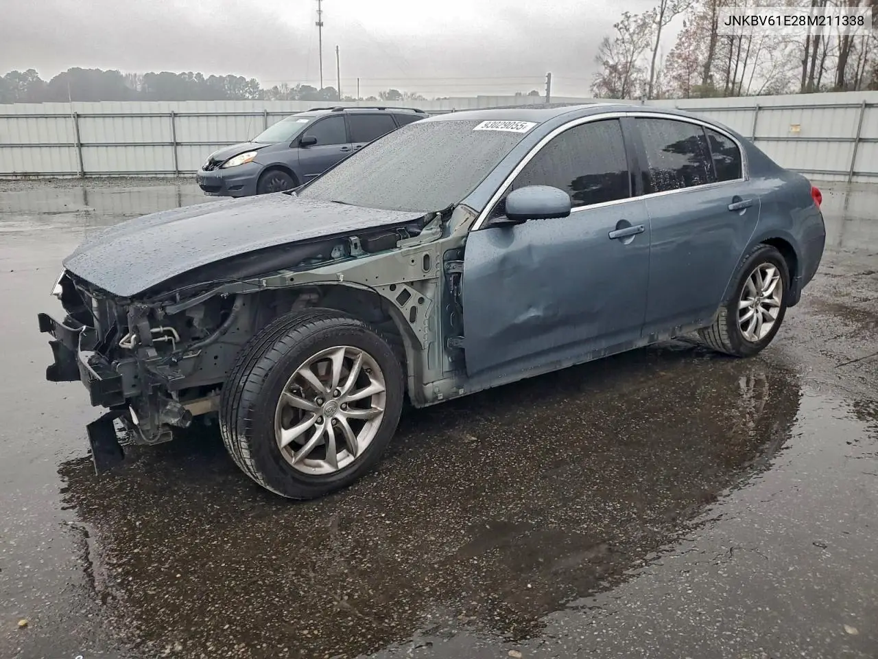 JNKBV61E28M211338 2008 Infiniti G35