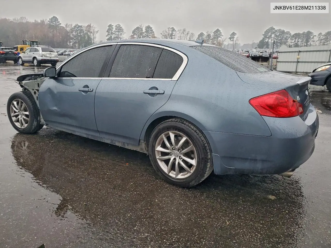 JNKBV61E28M211338 2008 Infiniti G35