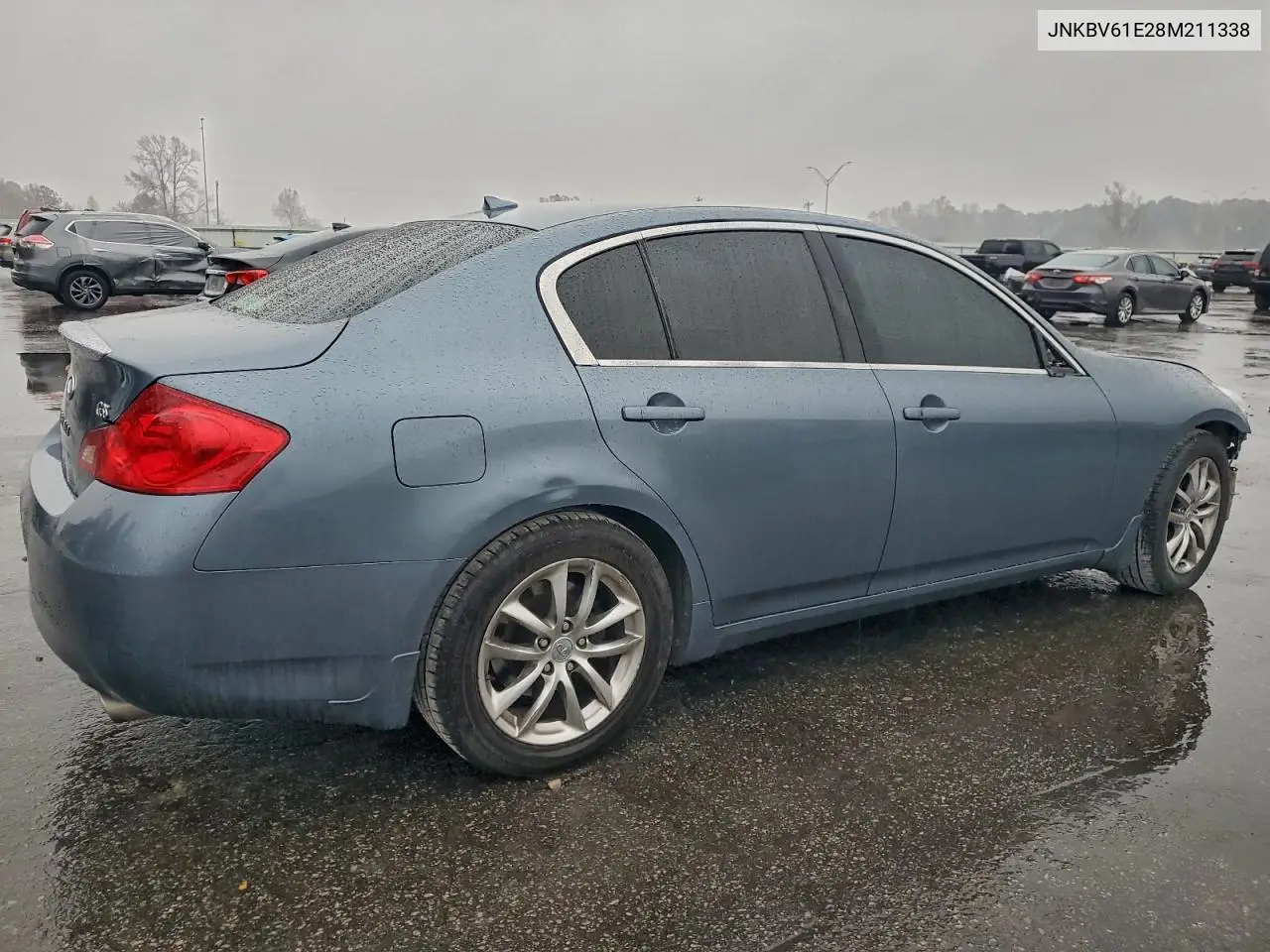 JNKBV61E28M211338 2008 Infiniti G35