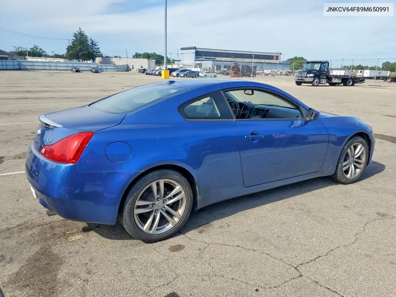 2009 Infi G37 Coupe VIN: JNKCV64F89M650991 Lot: 55991926