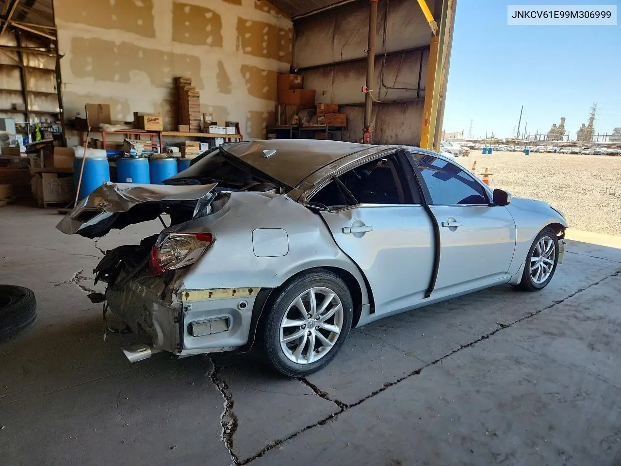 2009 Infiniti G37 Sedan Base VIN: JNKCV61E99M306999 Lot: 58762196