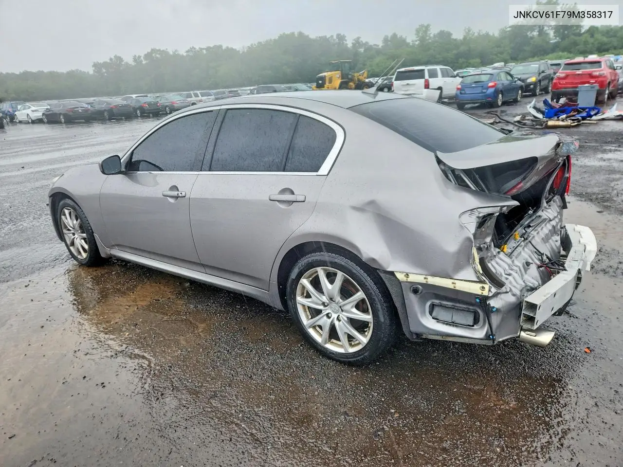 2009 Infiniti G37 Sedan X VIN: JNKCV61F79M358317 Lot: 59231426
