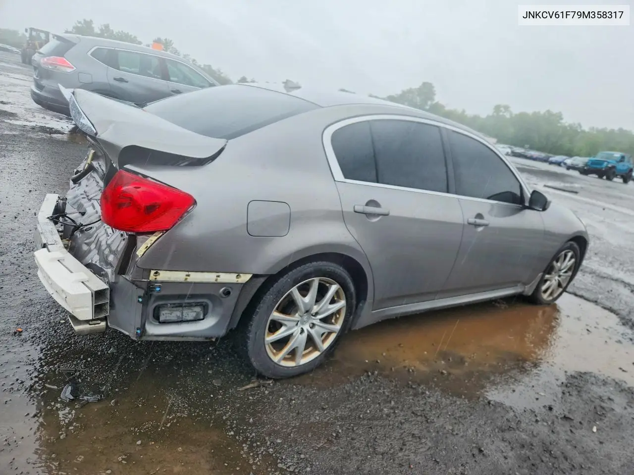 2009 Infiniti G37 Sedan X VIN: JNKCV61F79M358317 Lot: 59231426