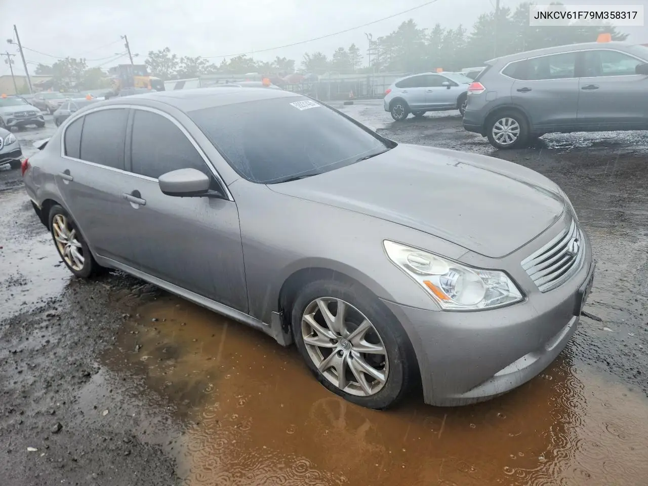 2009 Infiniti G37 Sedan X VIN: JNKCV61F79M358317 Lot: 59231426