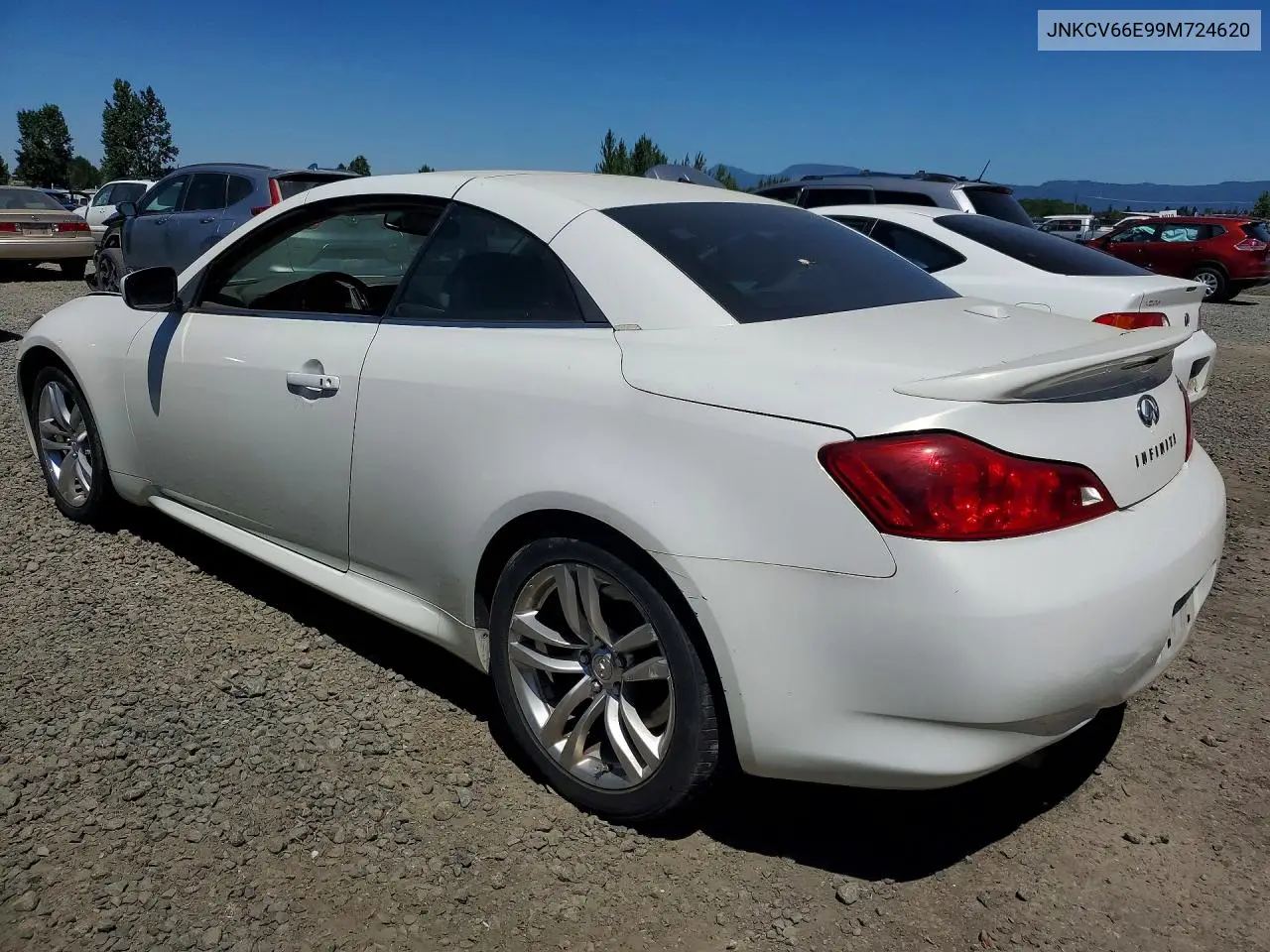 2009 Infiniti G37 Convertible Base VIN: JNKCV66E99M724620 Lot: 59681586