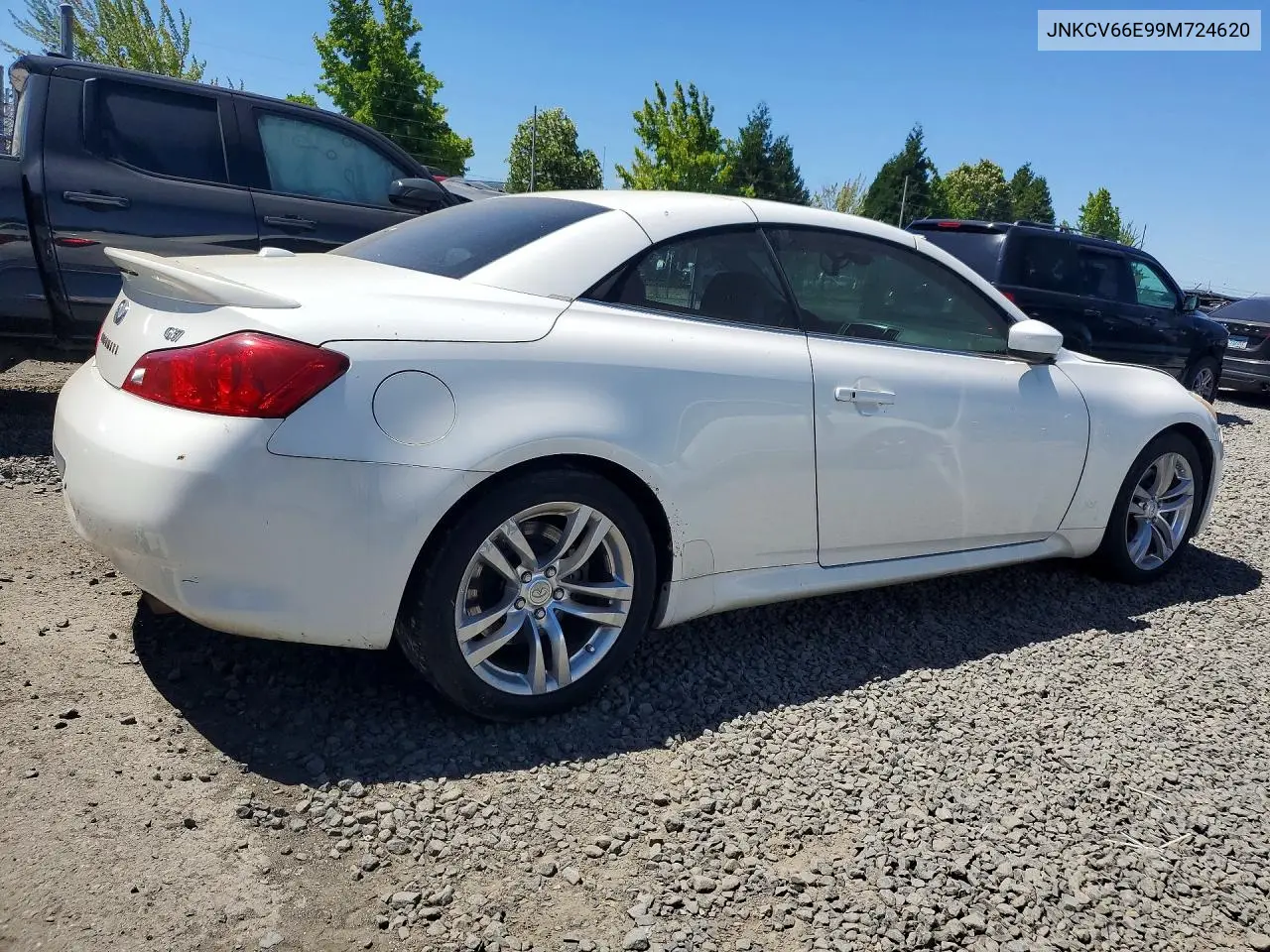 2009 Infiniti G37 Convertible Base VIN: JNKCV66E99M724620 Lot: 59681586