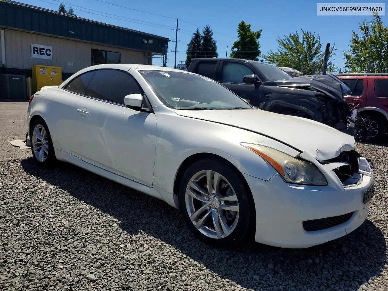 2009 Infiniti G37 Convertible Base VIN: JNKCV66E99M724620 Lot: 59681586