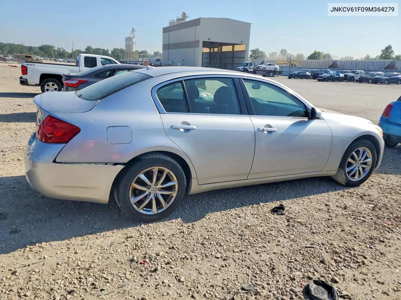 2009 Infiniti G37 Sedan X VIN: JNKCV61F09M364279 Lot: 59825706