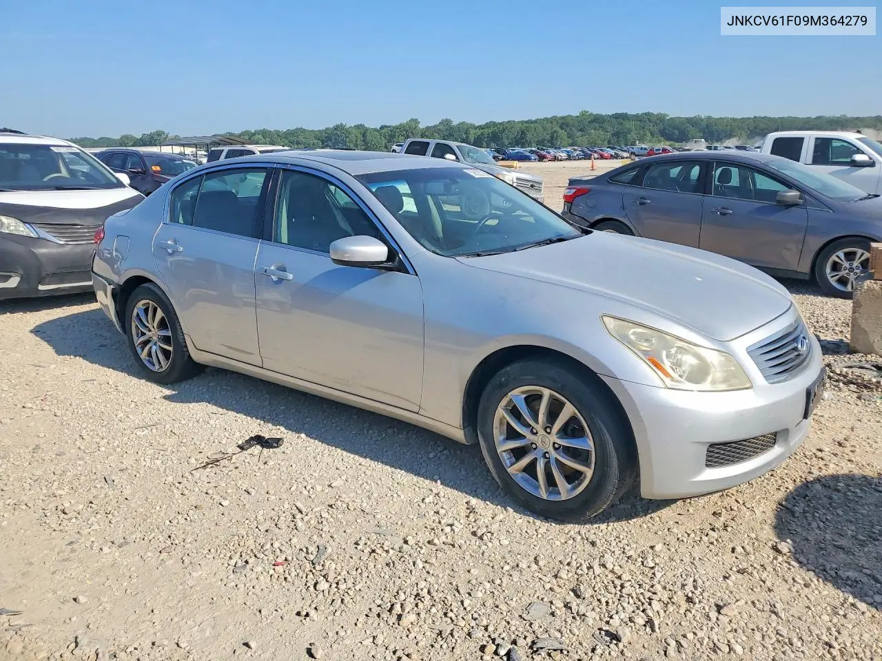 2009 Infiniti G37 Sedan X VIN: JNKCV61F09M364279 Lot: 59825706
