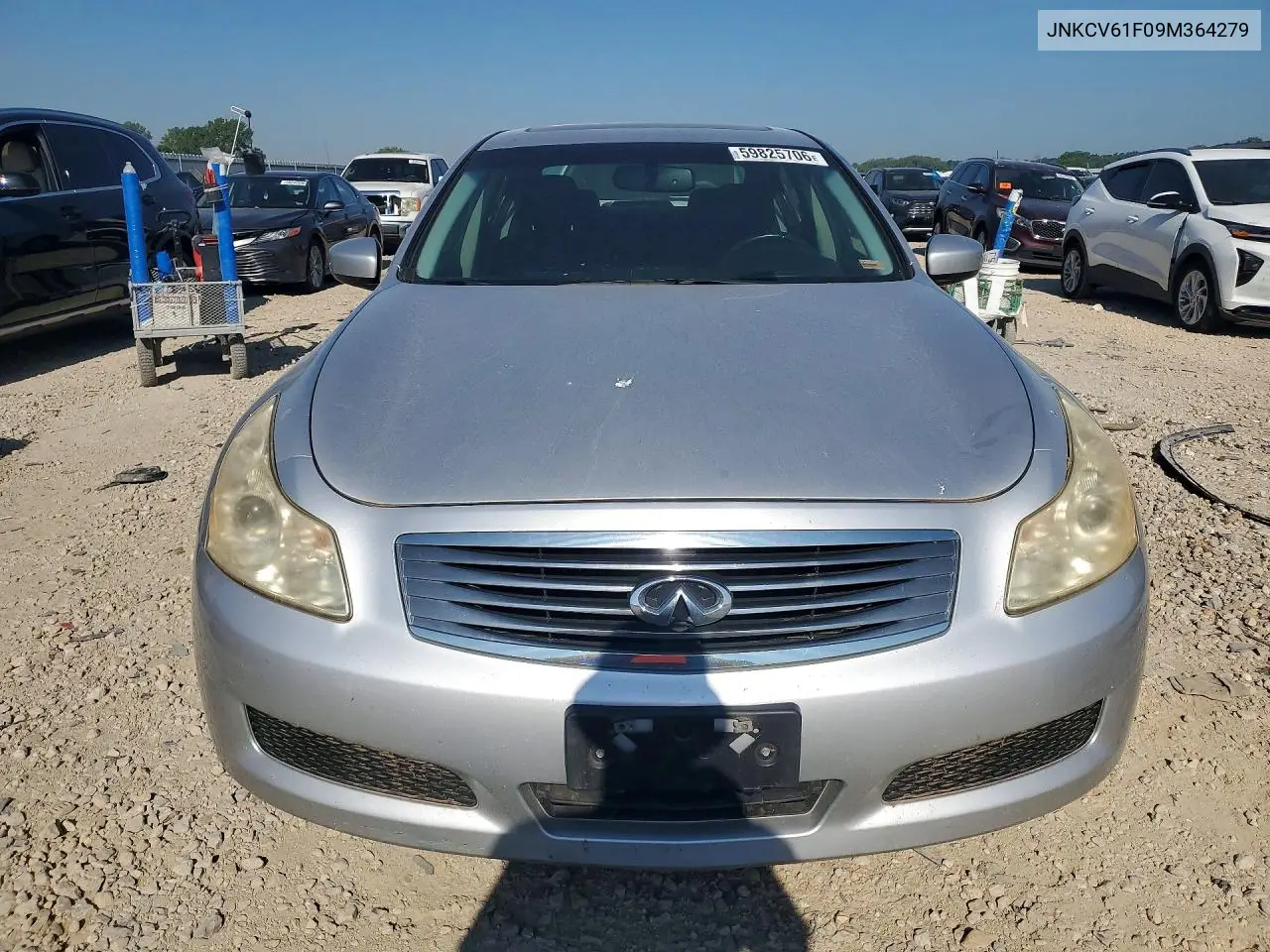 2009 Infiniti G37 Sedan X VIN: JNKCV61F09M364279 Lot: 59825706
