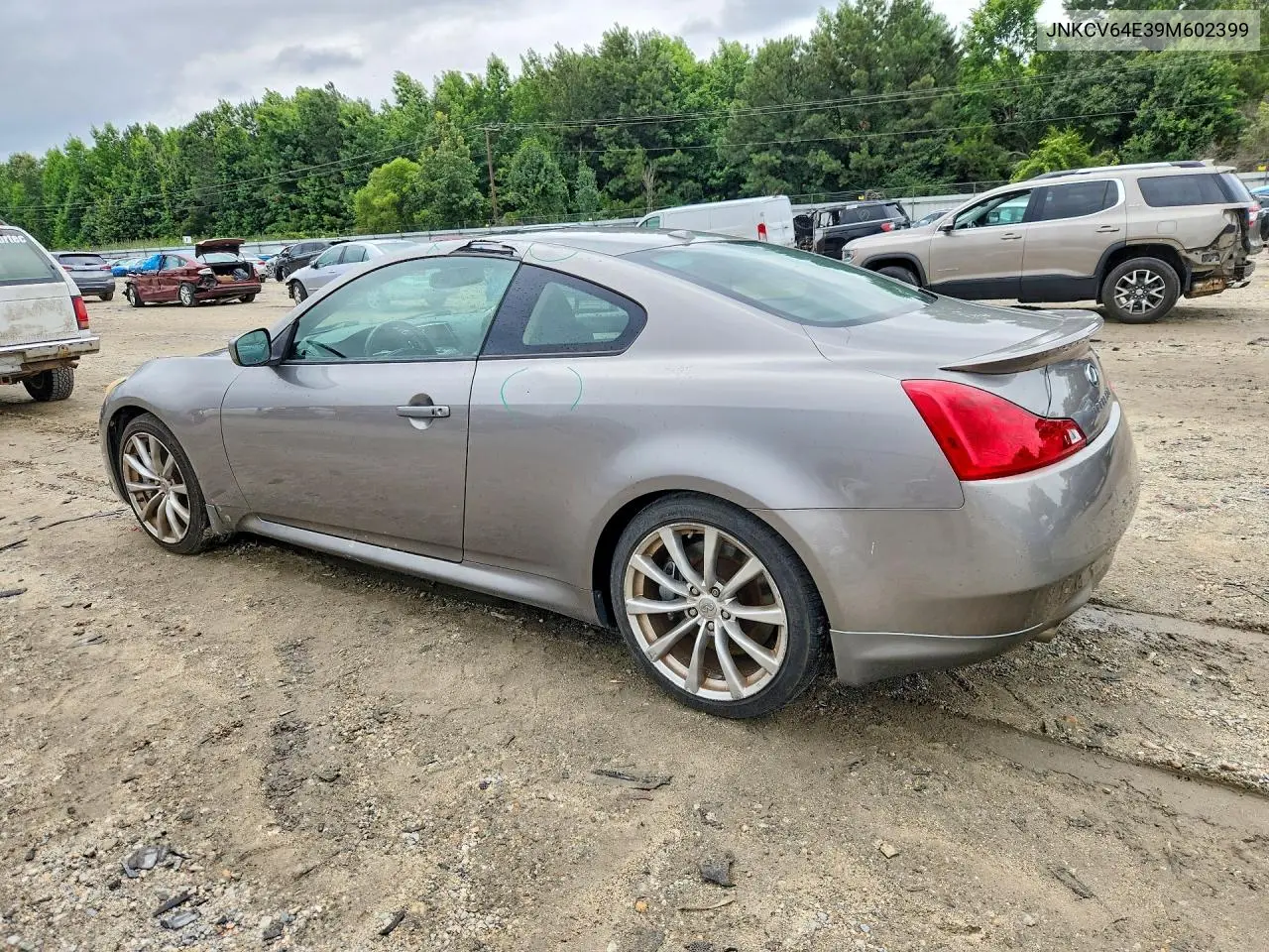 2009 Infiniti G37 Coupe Base VIN: JNKCV64E39M602399 Lot: 60400996