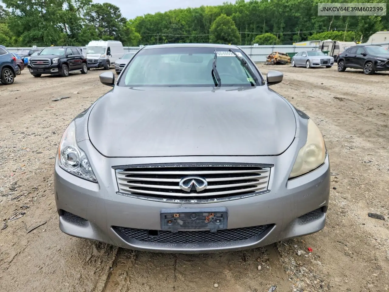 2009 Infiniti G37 Coupe Base VIN: JNKCV64E39M602399 Lot: 60400996