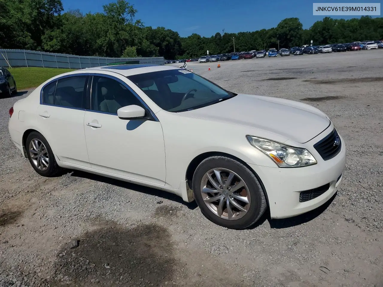 2009 Infiniti G37 Sedan Base VIN: JNKCV61E39M014331 Lot: 61225336
