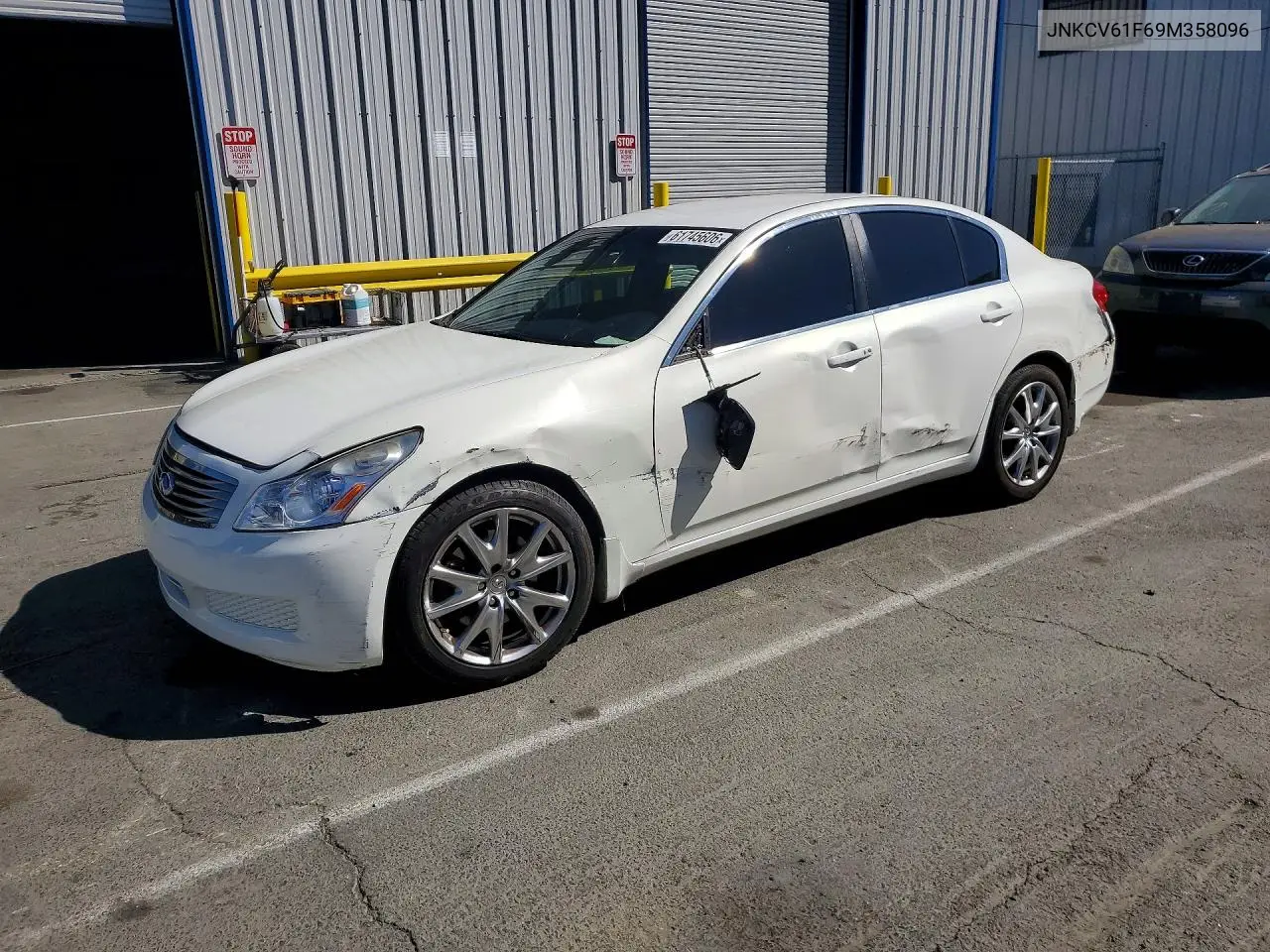 2009 Infiniti G37 Sedan X VIN: JNKCV61F69M358096 Lot: 61745606