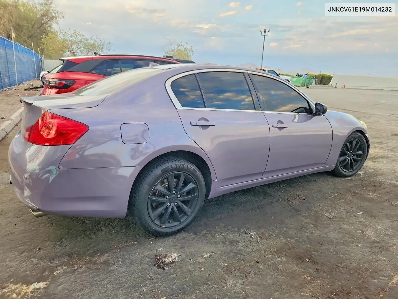 2009 Infiniti G37 Sedan Base VIN: JNKCV61E19M014232 Lot: 61813406