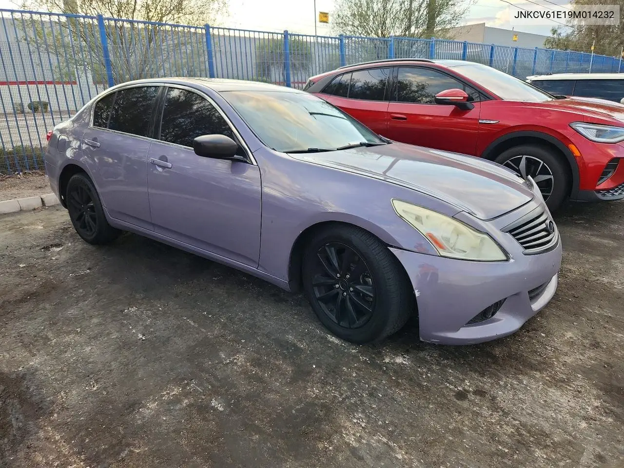 2009 Infiniti G37 Sedan Base VIN: JNKCV61E19M014232 Lot: 61813406