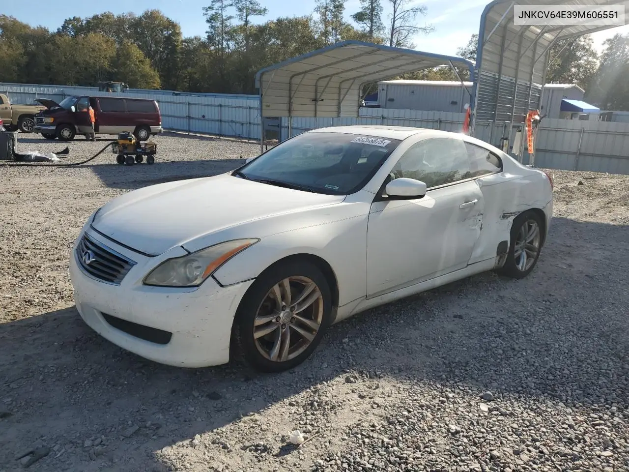 JNKCV64E39M606551 2009 Infiniti G37 Base
