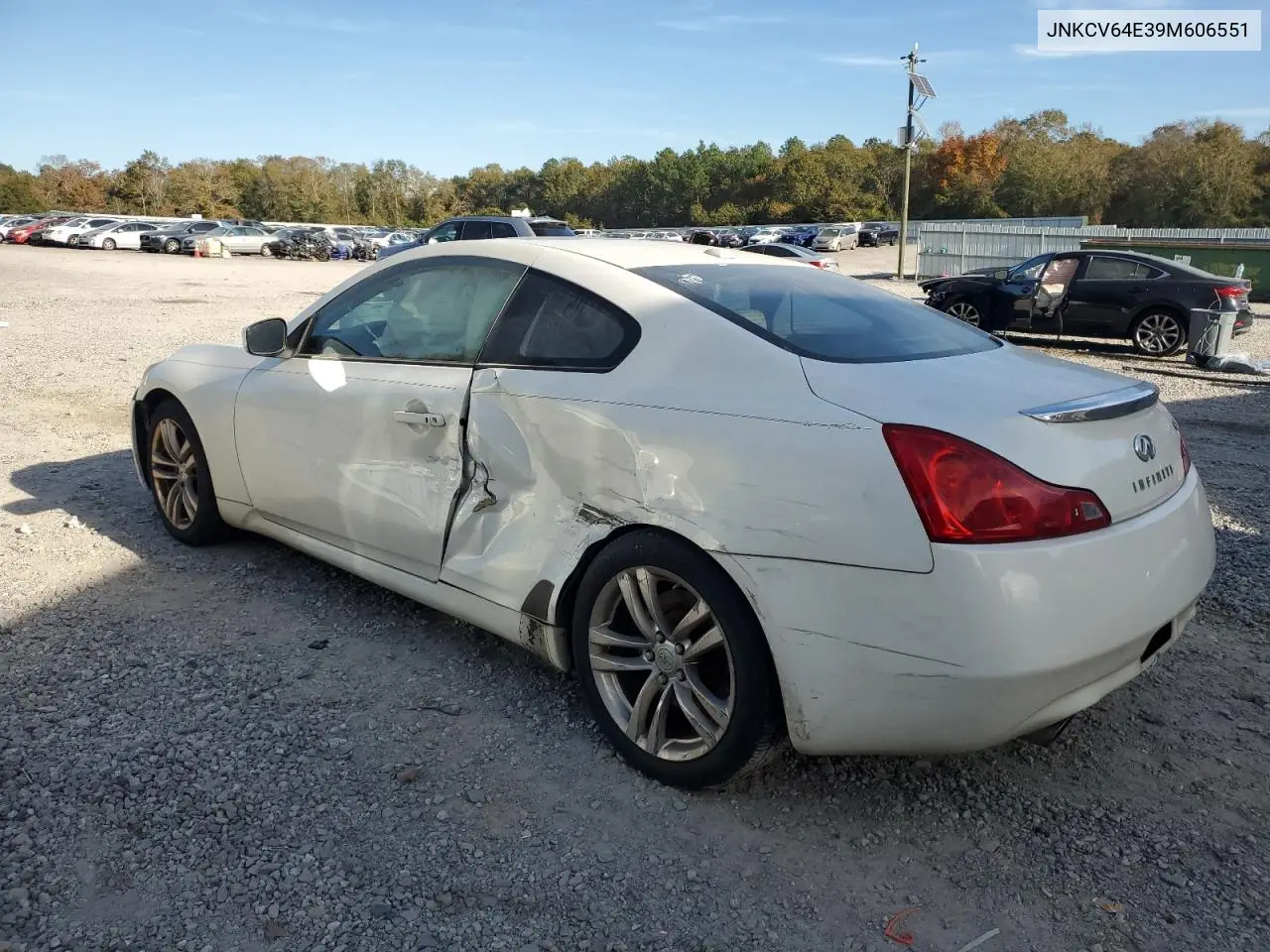 JNKCV64E39M606551 2009 Infiniti G37 Base