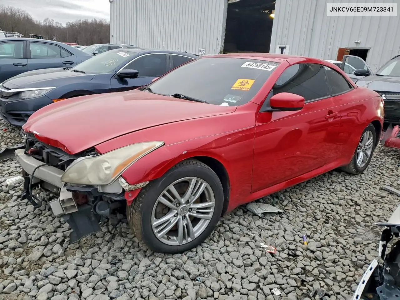 JNKCV66E09M723341 2009 Infiniti G37 Convertible Base