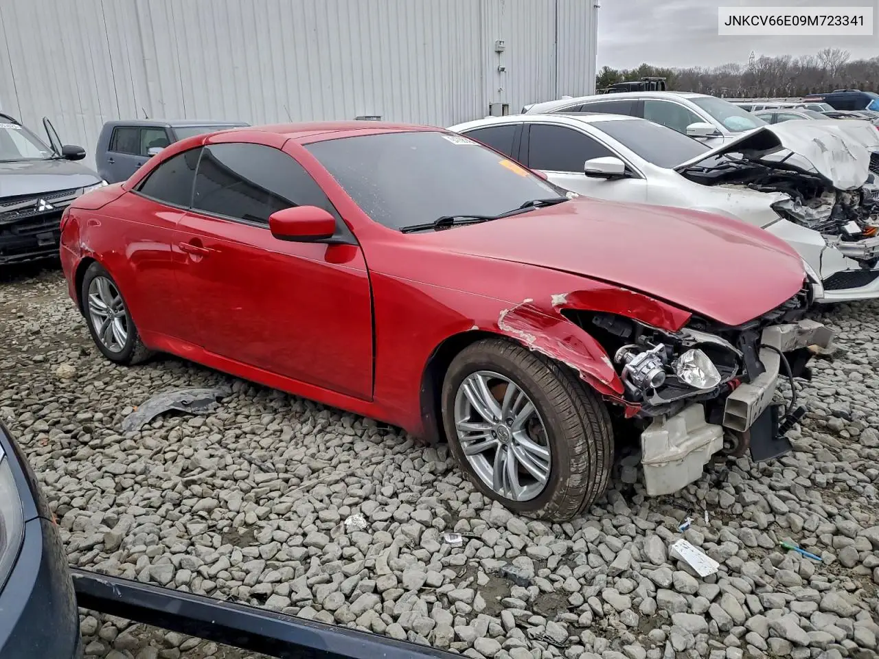 JNKCV66E09M723341 2009 Infiniti G37 Convertible Base