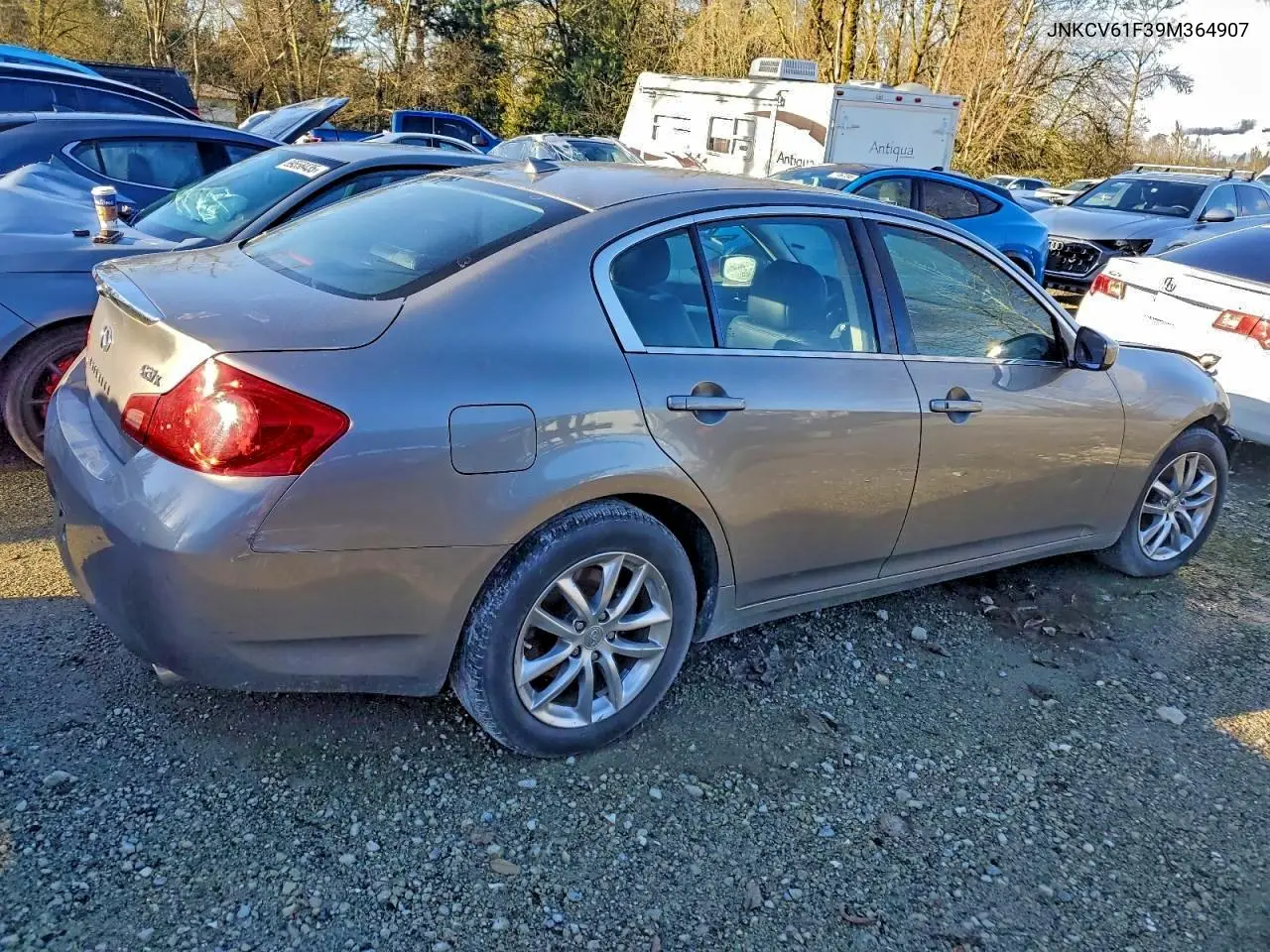 JNKCV61F39M364907 2009 Infiniti G37