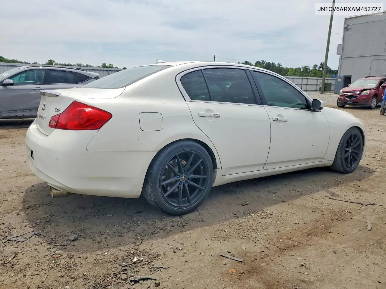 2010 Infiniti G37 Sedan X VIN: JN1CV6ARXAM452727 Lot: 56631066