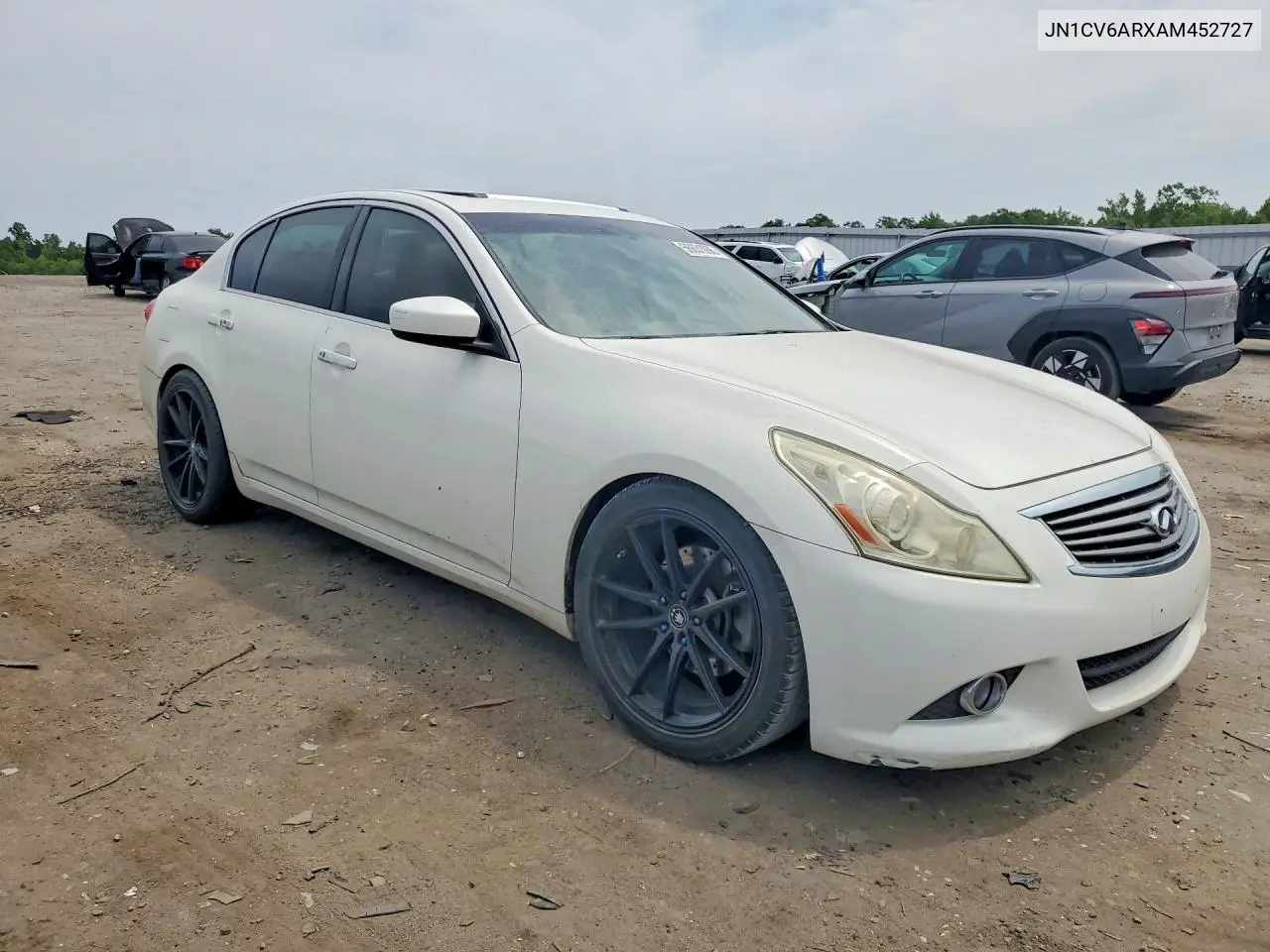 2010 Infiniti G37 Sedan X VIN: JN1CV6ARXAM452727 Lot: 56631066