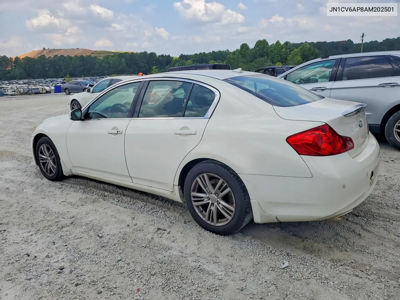 2010 Infiniti G37 Sedan Base VIN: JN1CV6AP8AM202501 Lot: 59358366