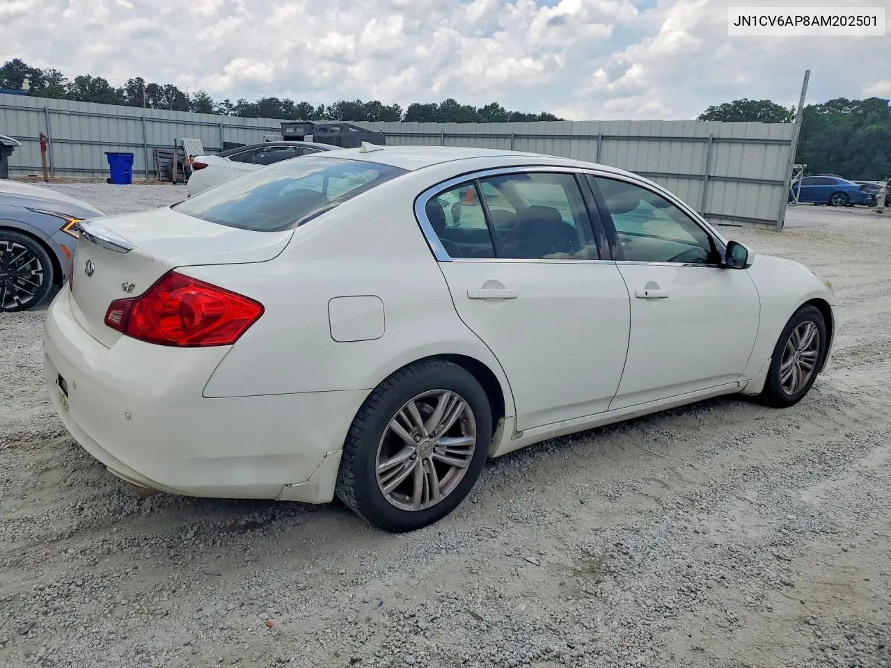 2010 Infiniti G37 Sedan Base VIN: JN1CV6AP8AM202501 Lot: 59358366