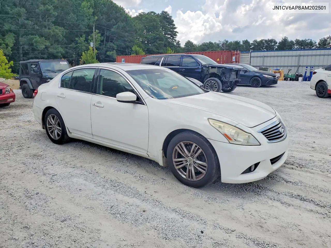2010 Infiniti G37 Sedan Base VIN: JN1CV6AP8AM202501 Lot: 59358366