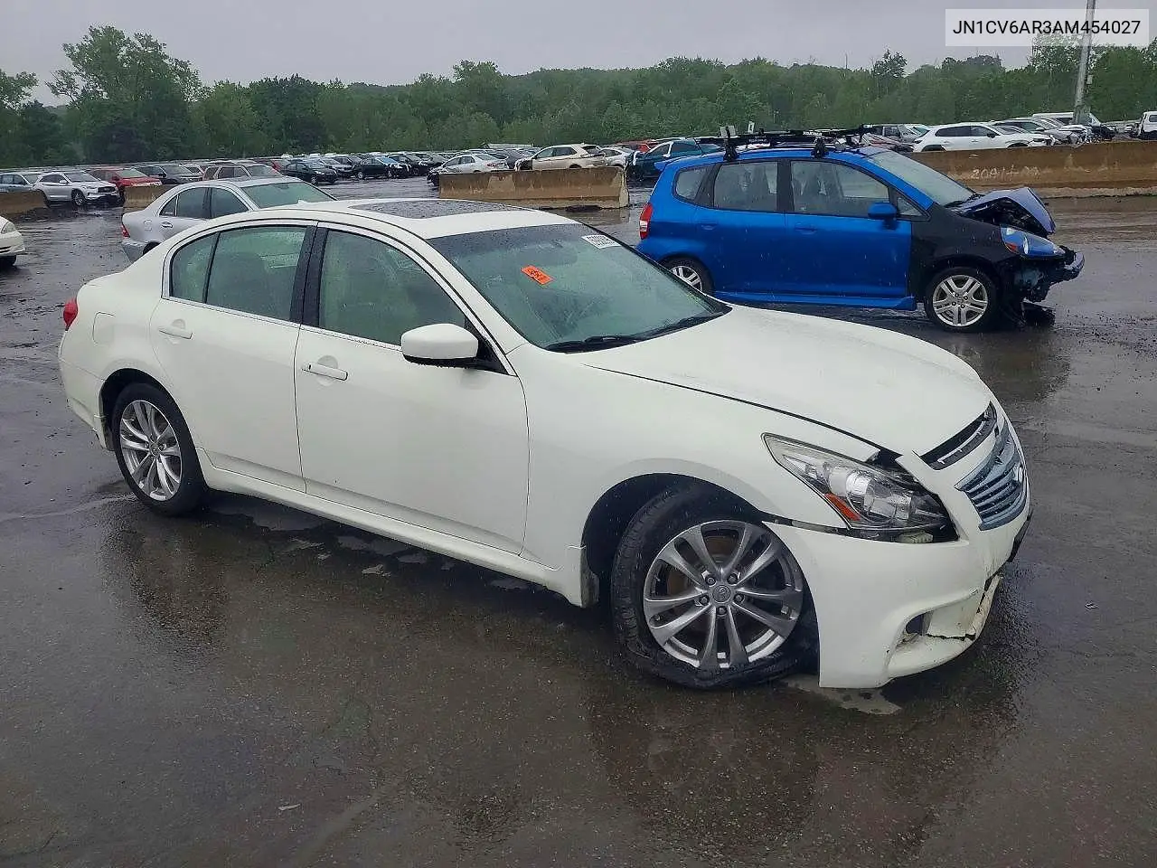 2010 Infiniti G37 VIN: JN1CV6AR3AM454027 Lot: 59922716