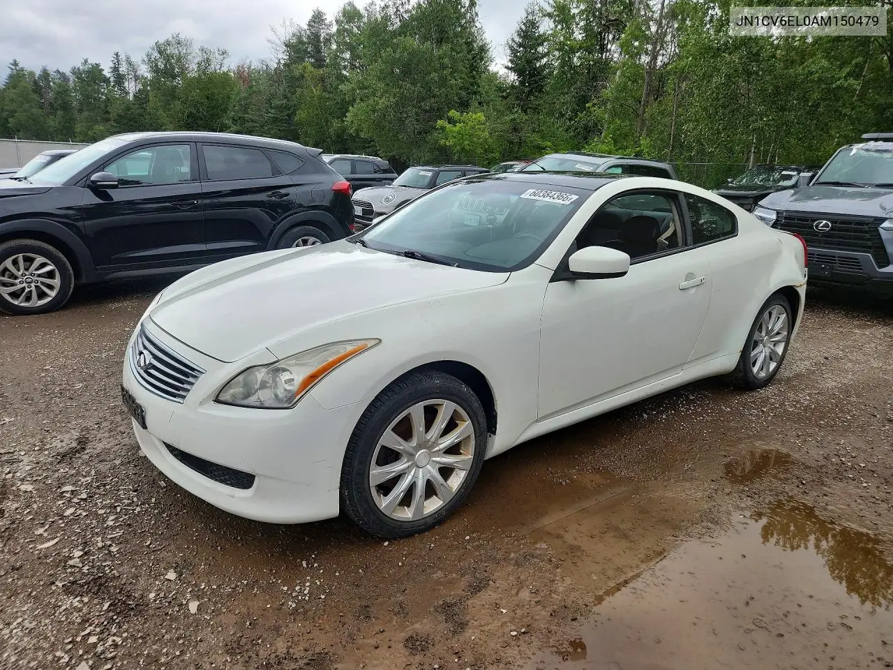2010 Infiniti G37 Coupe X VIN: JN1CV6EL0AM150479 Lot: 60384366
