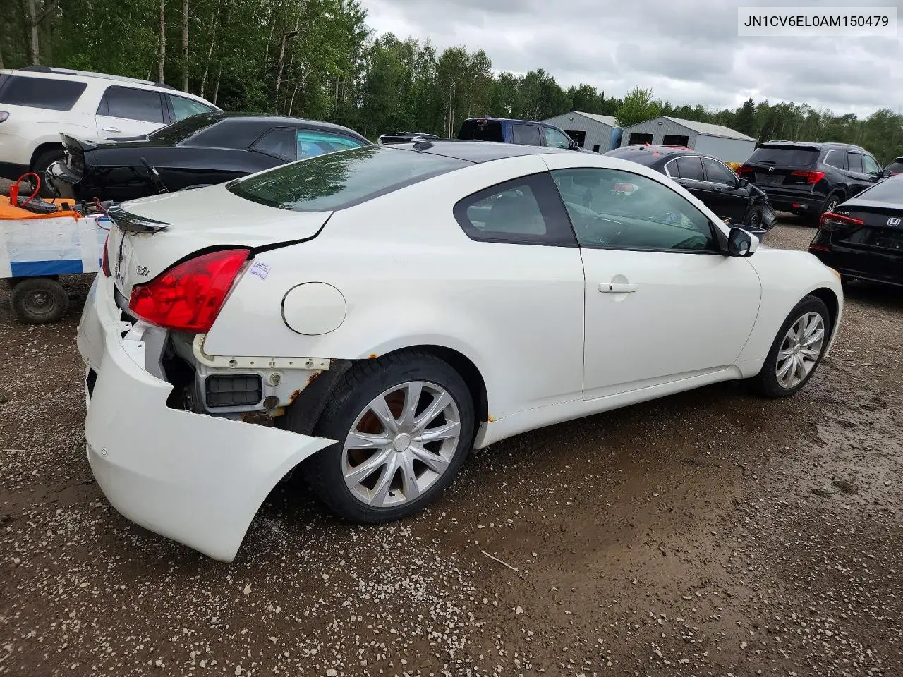 2010 Infiniti G37 Coupe X VIN: JN1CV6EL0AM150479 Lot: 60384366
