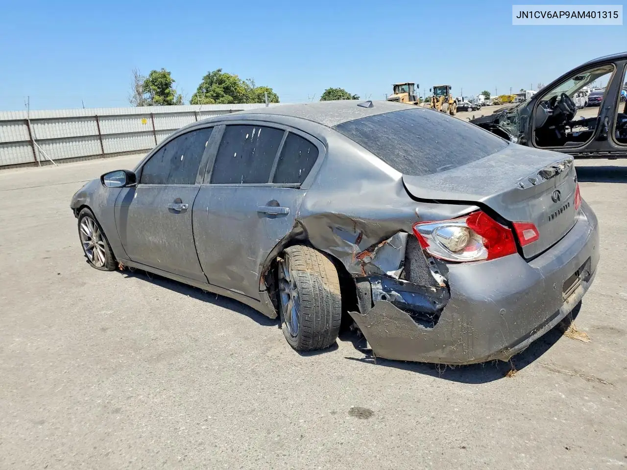 2010 Infiniti G37 Sedan Base VIN: JN1CV6AP9AM401315 Lot: 60698126