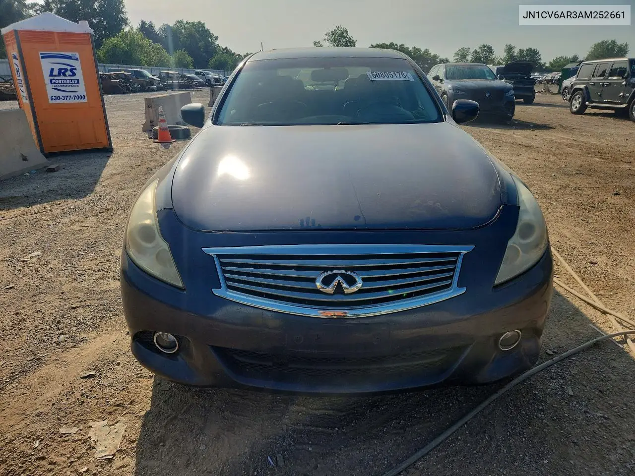 2010 Infiniti G37 VIN: JN1CV6AR3AM252661 Lot: 60805176