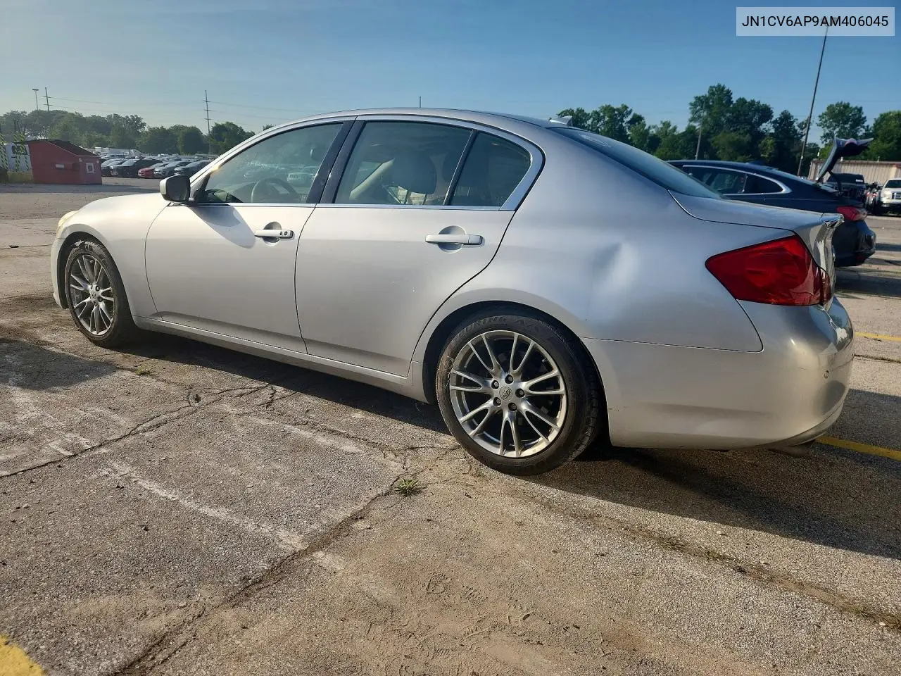 2010 Infiniti G37 Sedan Base VIN: JN1CV6AP9AM406045 Lot: 61133456