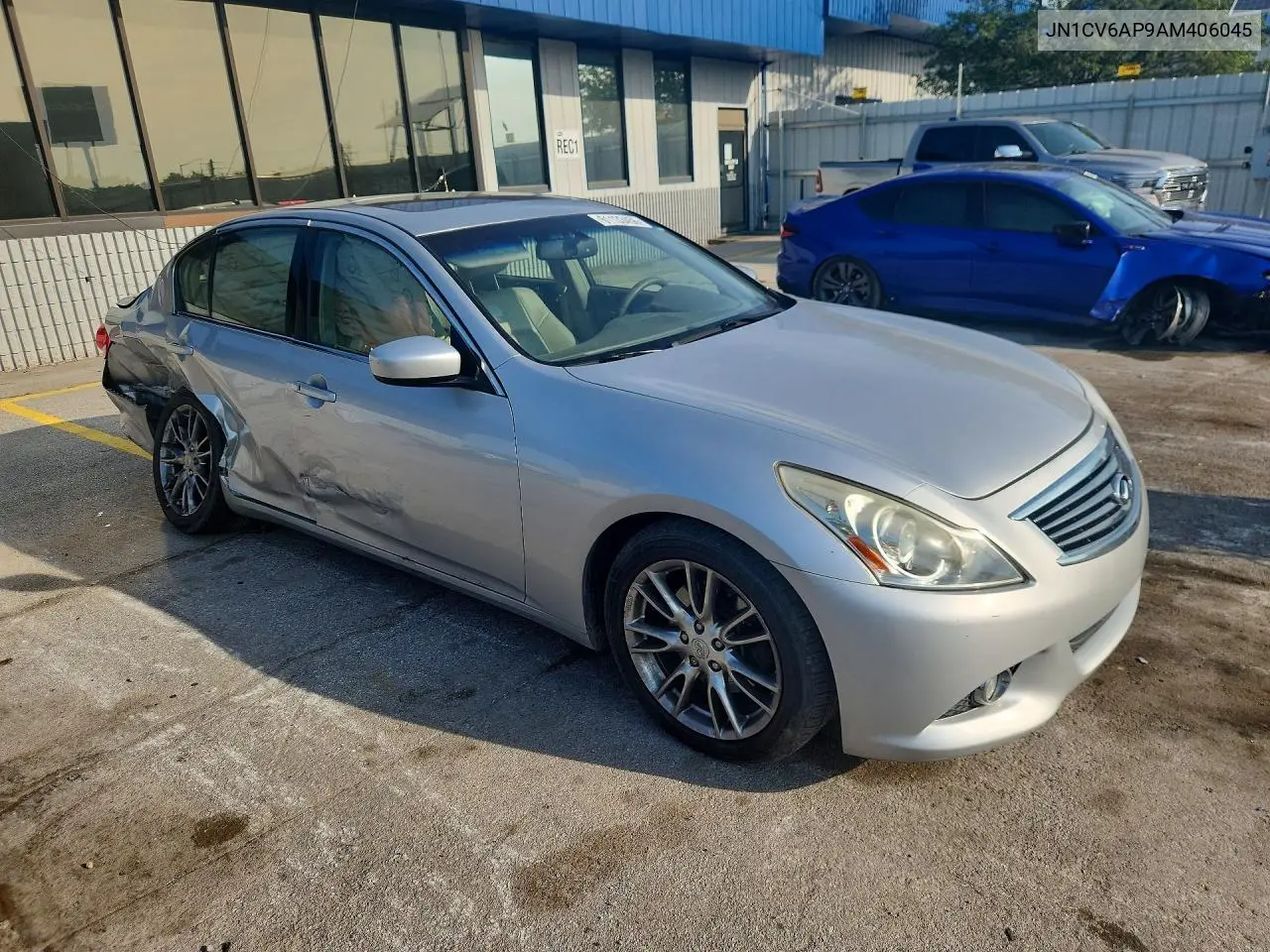 2010 Infiniti G37 Sedan Base VIN: JN1CV6AP9AM406045 Lot: 61133456