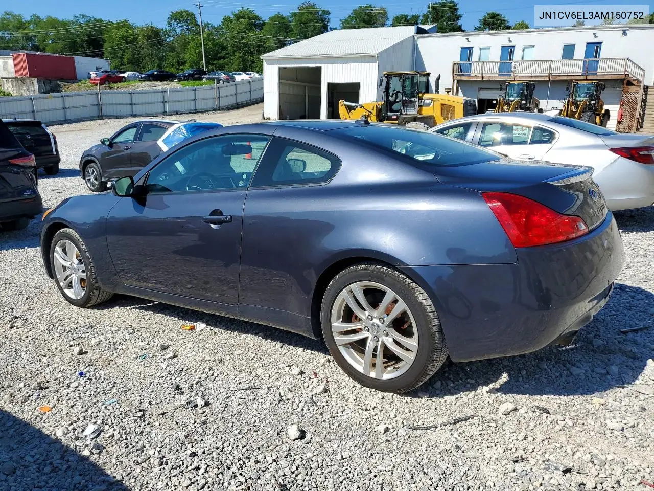 2010 Infiniti G37 Coupe X VIN: JN1CV6EL3AM150752 Lot: 61239846