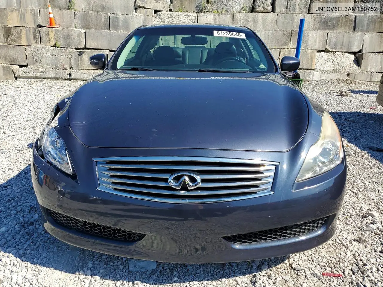 2010 Infiniti G37 Coupe X VIN: JN1CV6EL3AM150752 Lot: 61239846