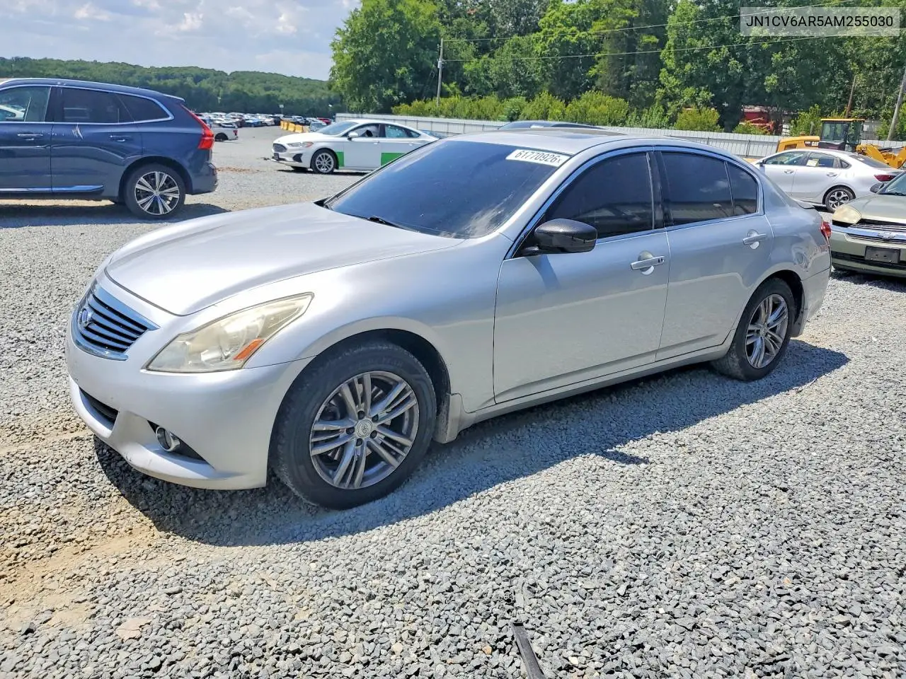 2010 Infiniti G37 Sedan X VIN: JN1CV6AR5AM255030 Lot: 61770926