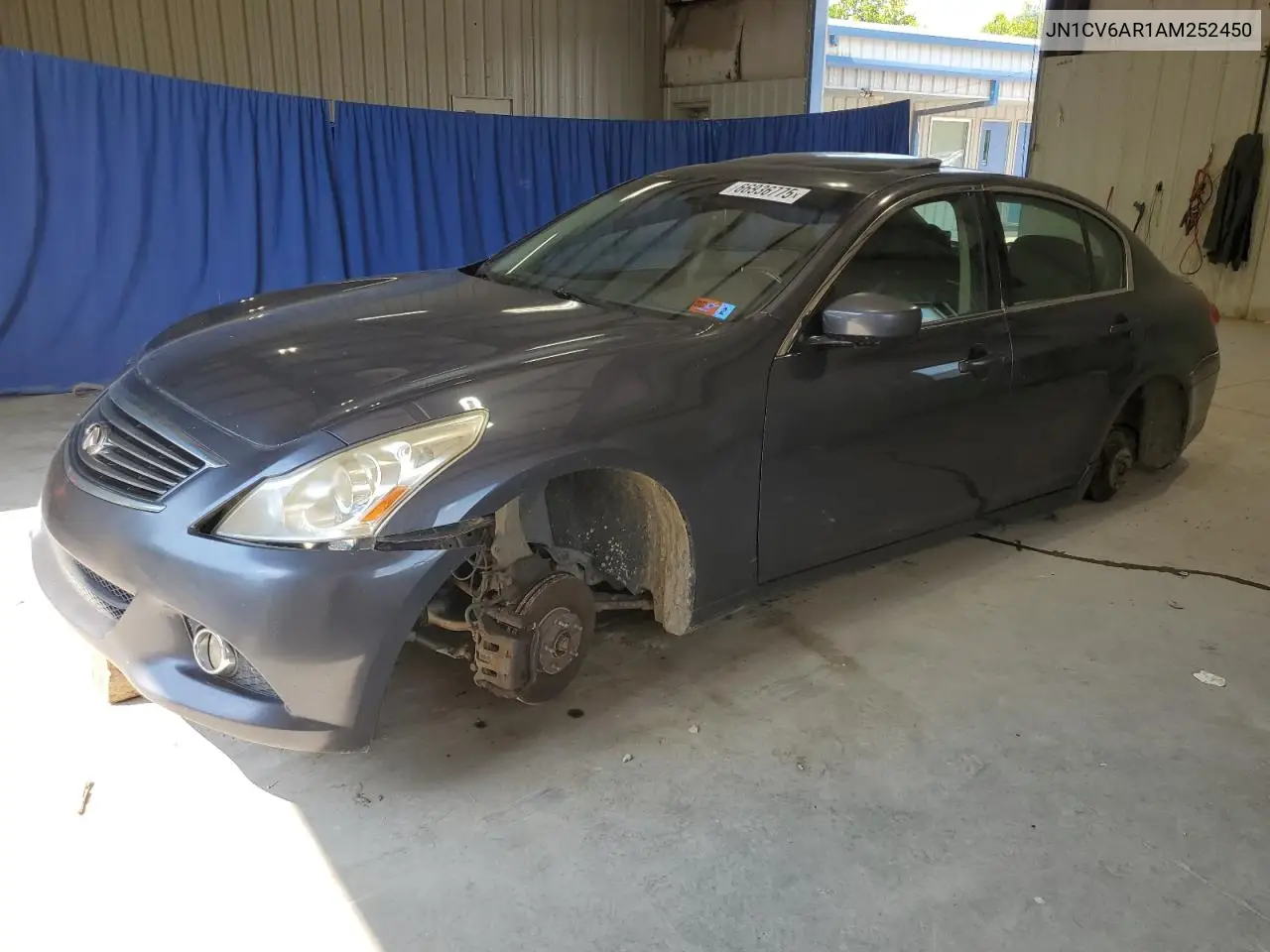 JN1CV6AR1AM252450 2010 Infiniti G37