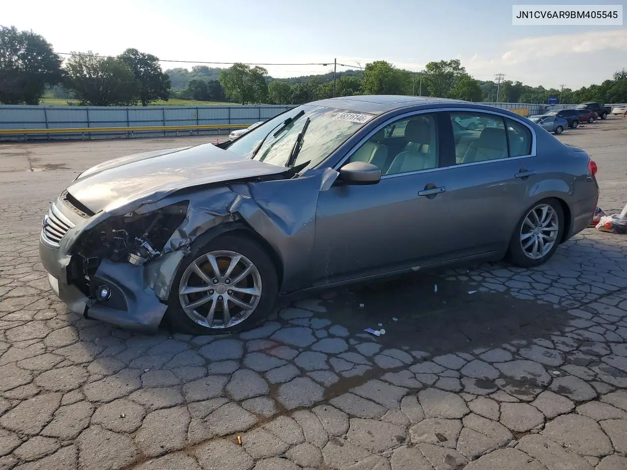 2011 Infi G37 VIN: JN1CV6AR9BM405545 Lot: 56516146